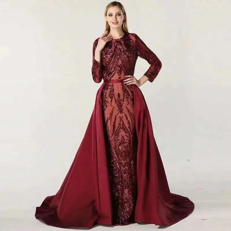 Ball-Gown One-Shoulder Sleeveless Satin Floor-Length Prom Dress With Bow